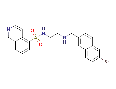 N-(2-(((6-bromonaphthalen-2-yl)methyl)amino)ethyl)isoquinoline-5-sulfonamide