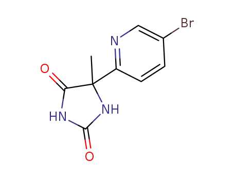 5-(5-bromopyridin-2-yl)-5-methylimidazolidine-2,4-dione