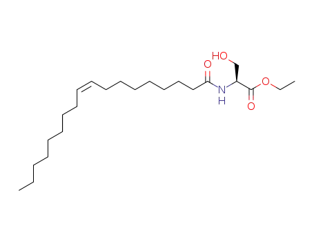 ethyl (S)-3-hydroxy-2-[(Z)-octadec-9-enamido]propanoate