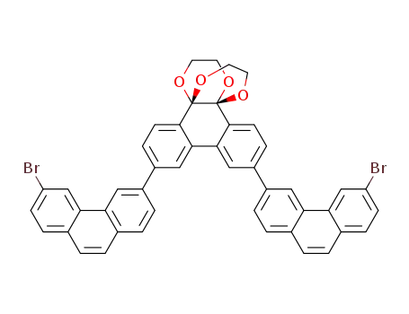 5,10-bis(6-bromophenanthren-3-yl)-15,18,19,22-tetraoxapentacyclo-[12.4.4.01,14.02,7.08,13]docosa-2(7),3,5,8(13),9,11-hexaene