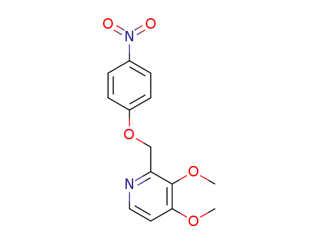 3,4-dimethoxy-2-[(4-nitrophenoxy)methyl]pyridine