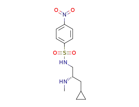 (S)-N-(3-cyclopropyl-2-(methylamino)propyl)-4-nitrobenzenesulfonamide