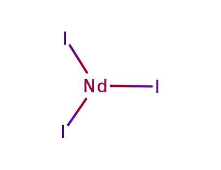 Molecular Structure of 13813-24-6 (NEODYMIUM IODIDE)