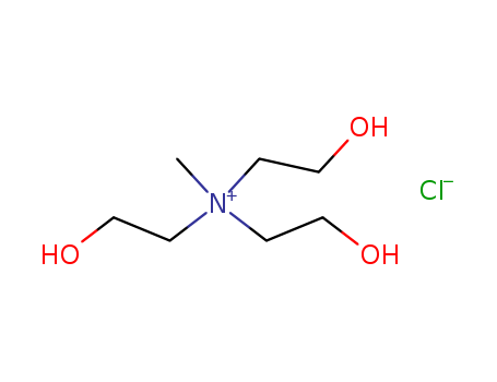 Ethanaminium, 2-hydroxy-N,N-bis(2-hydroxyethyl)-N-methyl-, chloride
