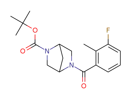 5-(3-fluoro-2-methylbenzoyl)-2,5-diazabicyclo[2.2.1]heptane-2-carboxylic acid tert-butyl ester