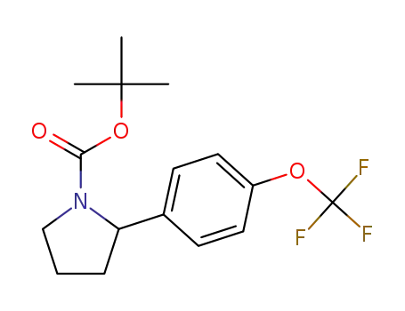 tert-butyl 2-(4-(trifluoromethoxy)phenyl)pyrrolidine-1-carboxylate