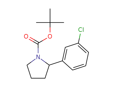 tert-butyl 2-(3-chlorophenyl)pyrrolidine-1-carboxylate