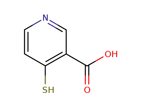 Molecular Structure of 18103-73-6 (4-Mercaptopyridine-3-carboxylic acid)