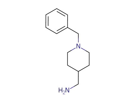 Molecular Structure of 88915-26-8 ((1-Benzyl-4-piperidinyl)methylamine)