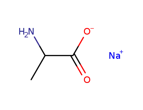 Molecular Structure of 23338-69-4 (Alanine, monosodium salt)