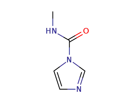 Molecular Structure of 72002-25-6 (N-Methyl-1-iMidazolecarboxaMide)