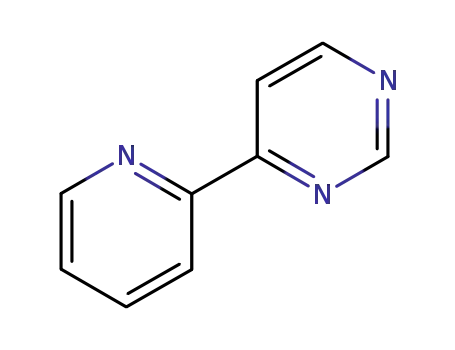 Molecular Structure of 52997-82-7 (Pyrimidine, 4-(2-pyridinyl)-)