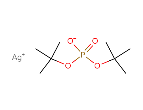Molecular Structure of 18281-42-0 (Phosphoric acid, bis(1,1-dimethylethyl) ester, silver(1+) salt)