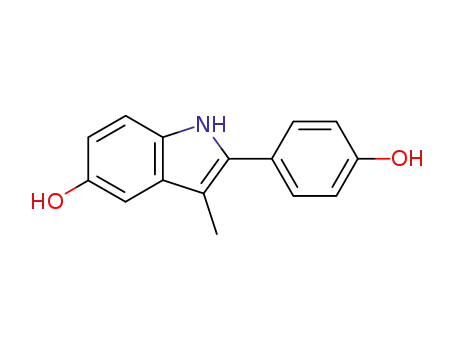 2-(4-hydroxyphenyl)-3-methyl-1H-indol-5-ol