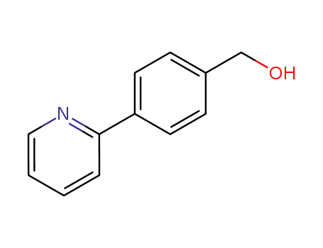 Molecular Structure of 98061-39-3 (2-(4-Hydroxymethylphenyl)pyridine)