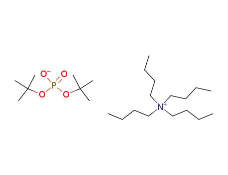 Molecular Structure of 68695-48-7 (DI-TERT-BUTYLPHOSPHATE, TETRABUTYLAMMONIUM SALT)