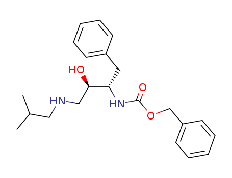 [(1S,2R)-2-hydroxy-3-[(2-methylpropyl)amino]-1-(phenylmethyl)propyl]-phenylmethyl ester