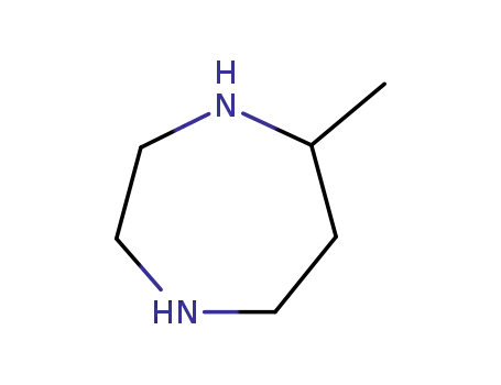 Molecular Structure of 22777-05-5 (5-Methyl-[1,4]diazepane)