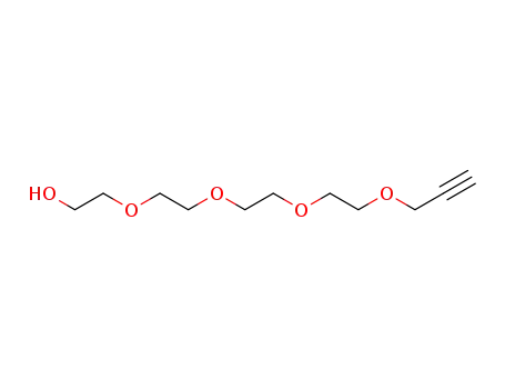 Molecular Structure of 87450-10-0 (Propargyl-PEG5-alcohol)