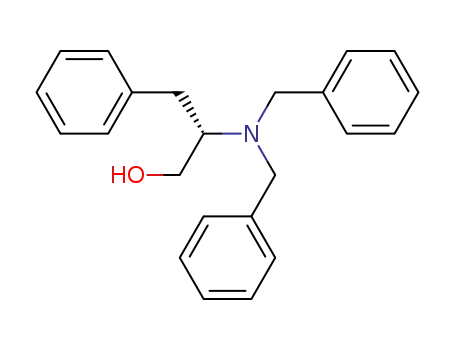 Molecular Structure of 111060-52-7 ((S)-(+)-2-DIBENZYLAMINO-3-PHENYL-1-PROPANOL)