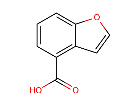 Molecular Structure of 166599-84-4 (benzofuran-4-carboxylic acid)