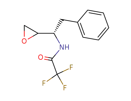 2,2,2-Trifluoro-N-((S)-1-oxiranyl-2-phenyl-ethyl)-acetamide