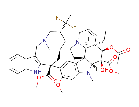 Molecular Structure of 162652-95-1 (Vinflunine)