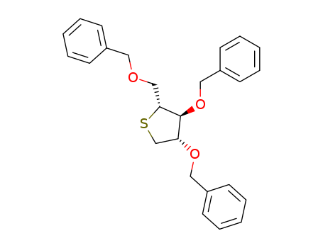 2,3,5-tri-O-benzyl-1,4-dideoxy-1,4-epithio-D-arabinitol