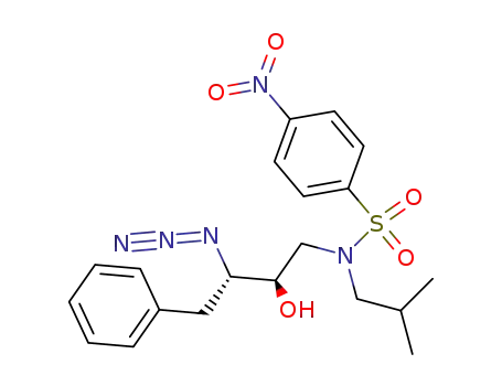 (2R,3S)-N-isobutyl-N-(2-hydroxy-3-azido-4-phenylbutyl)-p-nitrobenzenesulfonylamide