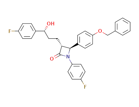 (3R,4S,3'R)-1-(4-fluorophenyl)-4-(4-hydroxyphenyl)-3-[3'-(4-fluorophenyl)-3'-hydroxy-propyl]-azetidin-2-one