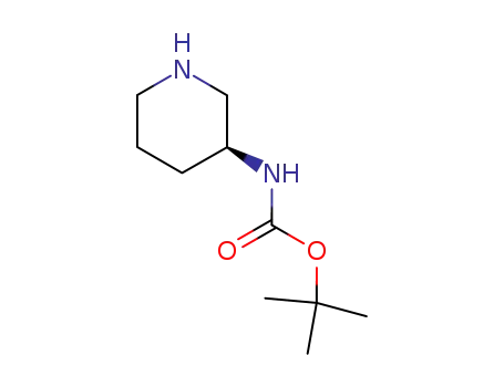 Molecular Structure of 216854-23-8 ((S)-3-N-Boc-aminopiperidine)