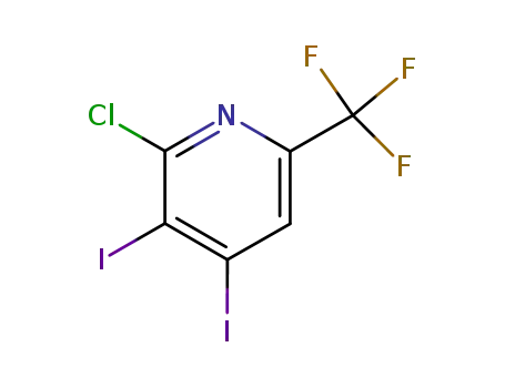 2-Chloro-3,4-diiodo-6-trifluoromethyl-pyridine