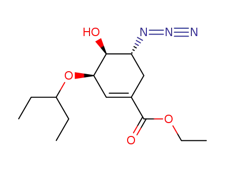 ethyl-(3R,4S,5R)-5-azido-4-hydroxy-3-(pentan-3-yloxy)cyclohex-1-ene-1-carboxylate