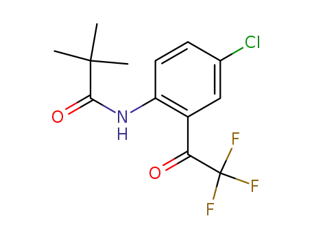 N-(4-chloro-2-(2,2,2-trifluoroacetyl)phenyl)pivalamide