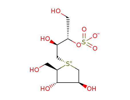 (2S,3S)-4-((1S,2R,3S,4S)-3,4-dihydroxy-2-(hydroxymethyl)tetrahydro-1H-thiophene-1-ium-1-yl)-1,3-dihydroxybutan-2-yl sulfate