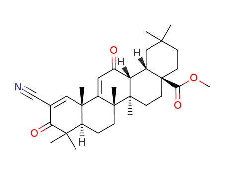 (4aS,6aR,6bS,8aR,12aS,14bS)-Methyl 11-cyano-2,2,6a,6b,9,9,12a-heptamethyl-10,14-dioxo-1,2,3,4,4a,5,6,6a,6b,7,8,8a,9,10,12a,14,14a,14b-octadecahydropicene-4a-carboxylate