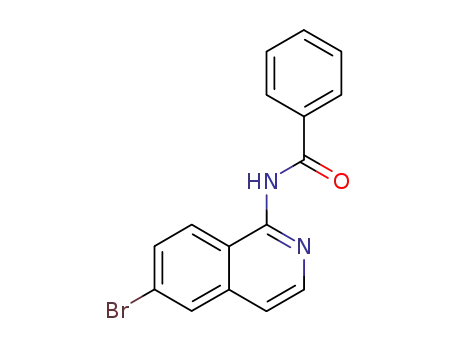 N-(6-bromo-1-isoquinolinyl)benzamide