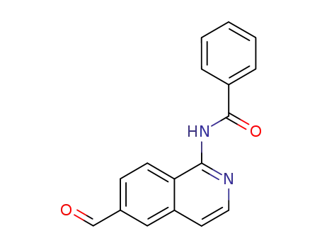 N-(6-formyl-1-isoquinolinyl)benzamide