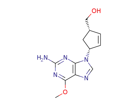 ((1S,4R)-4-(2-amino-6-methoxy-9H-purin-9-yl)cyclopent-2-en-1-yl)methanol