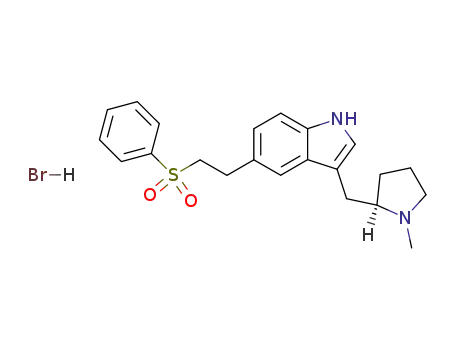 Molecular Structure of 177834-92-3 (Eletriptan hydrobromide)