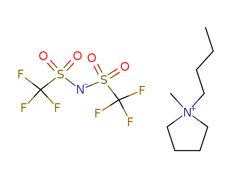 N-Butyl, methylpyrrolidinium bis(trifluoromethylsulfonyl)imide(223437-11-4)