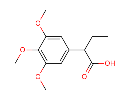 (R/S)-2-(3,4,5-TRIMETHOXYPHENYL)BUTYRIC ACID
