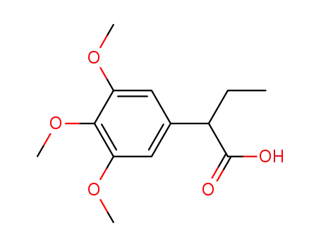 2-ethyl-(3,4,5-trimethoxyphenyl)acetic acid