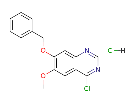 7-benzyloxy-4-chloro-6-methoxyquinazoline hydrochloride