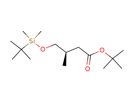 tert-butyl (R)-4-tert-butyldimethylsilyloxy-3-methylbutanoate