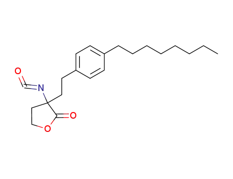 3-isocyanato-3-[2-(4-octyl-phenyl)-ethyl]-dihydro-furan-2-one