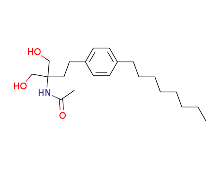 249289-10-9,N-(1-hydroxy-2-(hydroxymethyl)-4-(4-octylphenyl)butan-2-yl)acetamide,n-(1,1-bis(hydroxymethyl)-3-(4-octylphenyl)propyl)acetamide