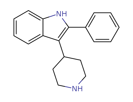 2-Phenyl-3-(piperidin-4-yl)-1H-indole