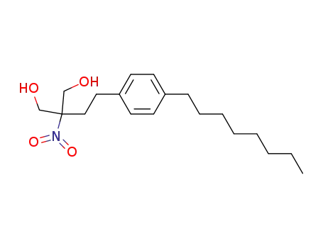 2-nitro-2-[2-(4-octyl-phenyl)ethyl]propane-1,3-diol