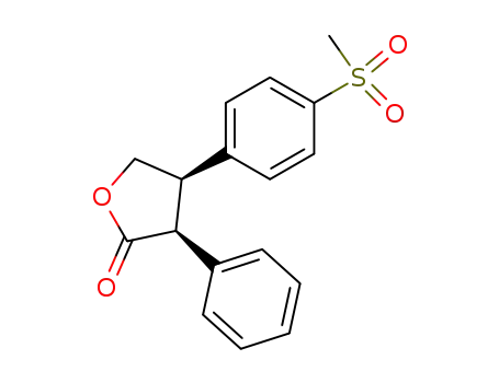 (3S,4R)-4-(4-Methanesulfonyl-phenyl)-3-phenyl-dihydro-furan-2-one